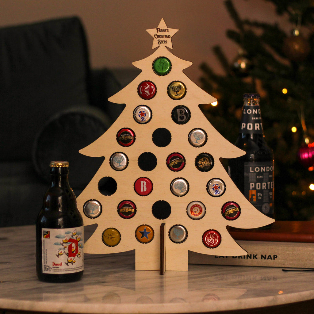 Personalised Christmas Bottle Collector Advent Calendar