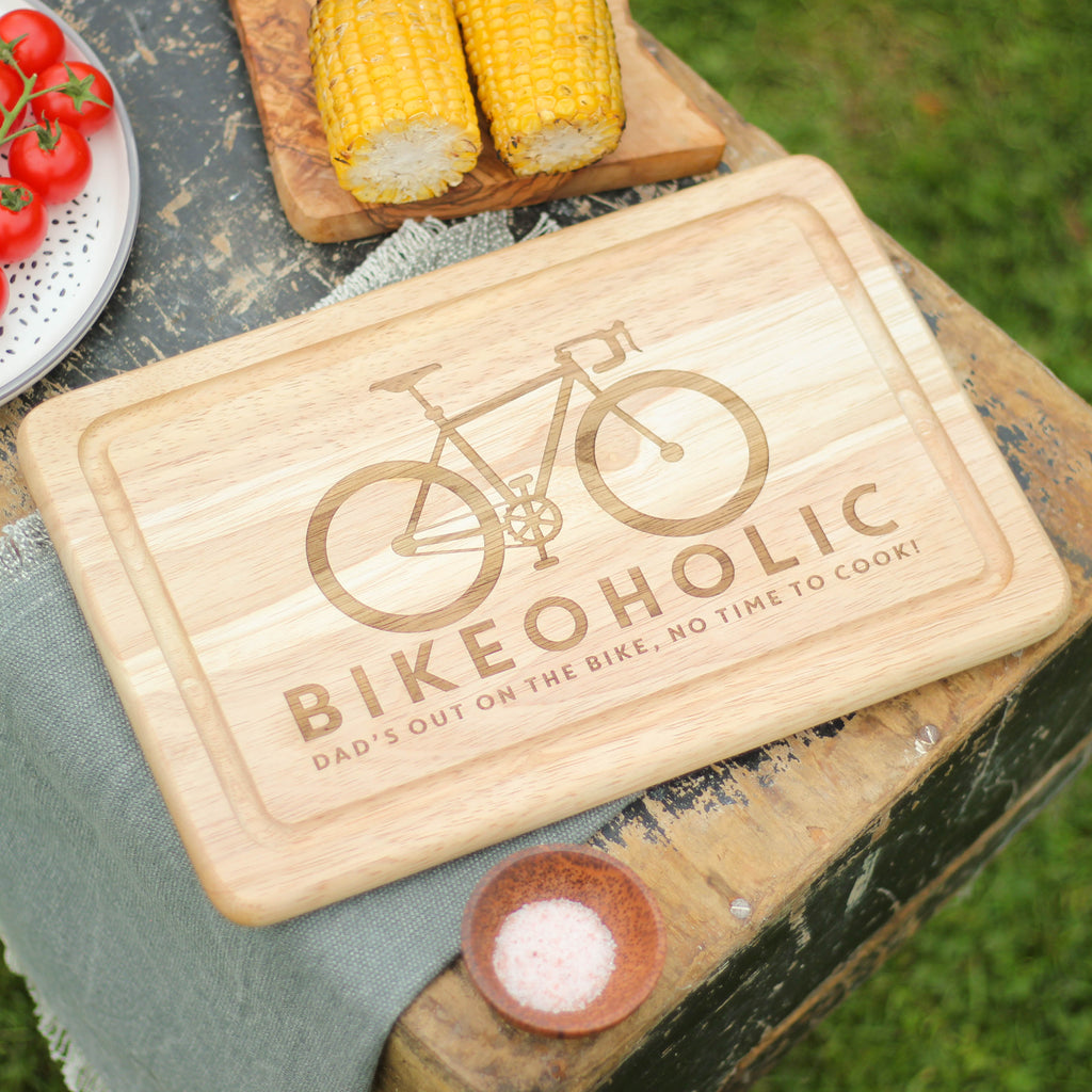Personalised Bike Chopping Board