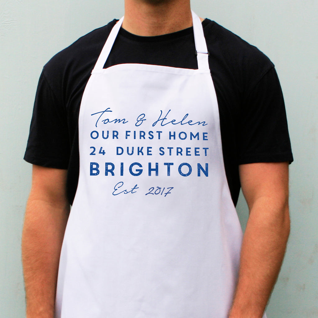 Personalised First Home Apron