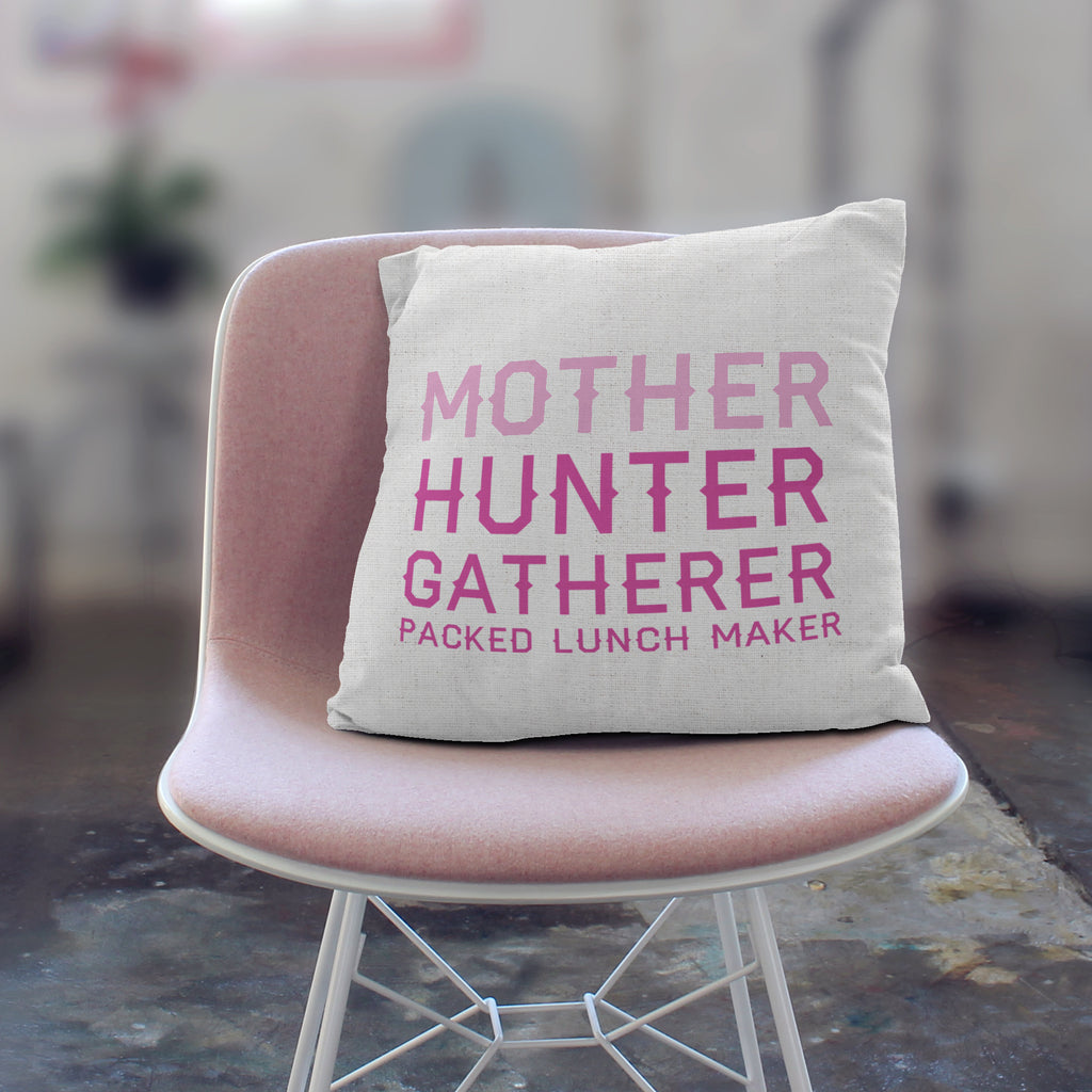 Personalised Mother Hunter Gatherer Cushion