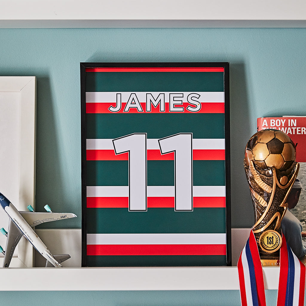 Personalised Rugby Shirt Print