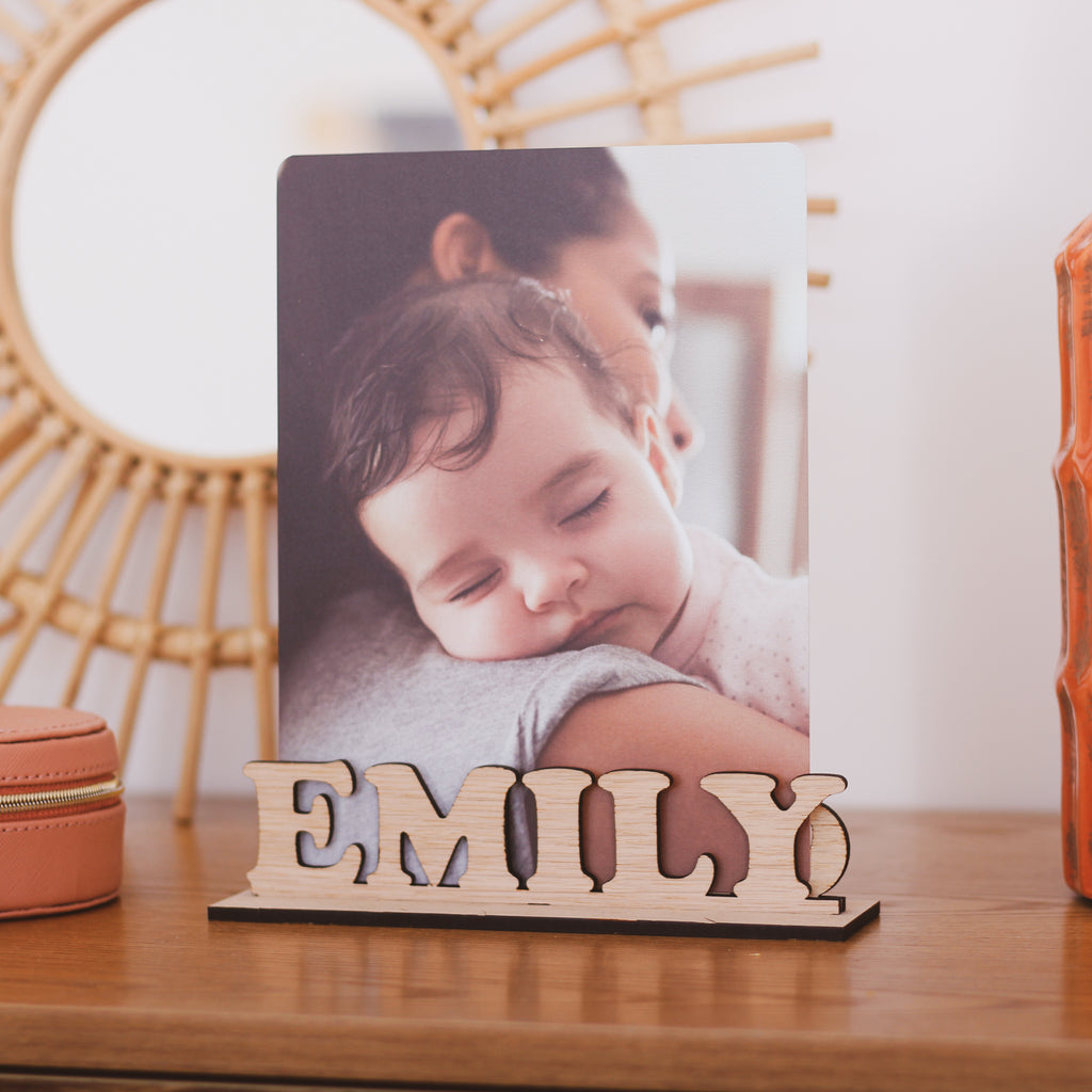 Personalised Children's Photo Frame Holder For The Home