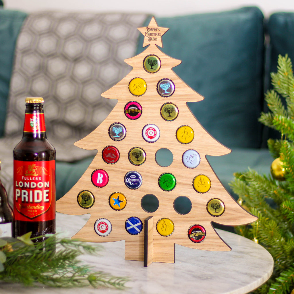Personalised Christmas Bottle Collector Advent Calendar