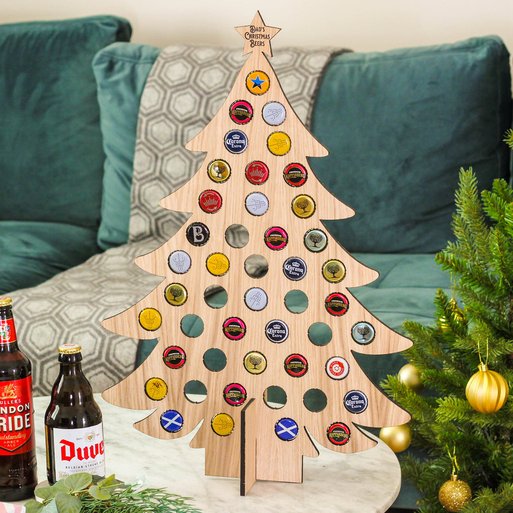 Personalised Christmas Bottle Collector Advent Calendar