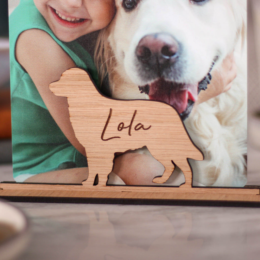 Personalised Dog Photo Frame Gift