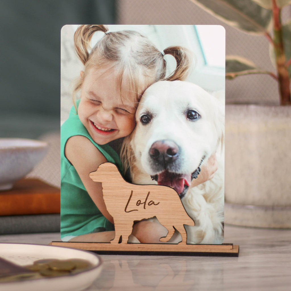 Personalised Dog Photo Frame Gift