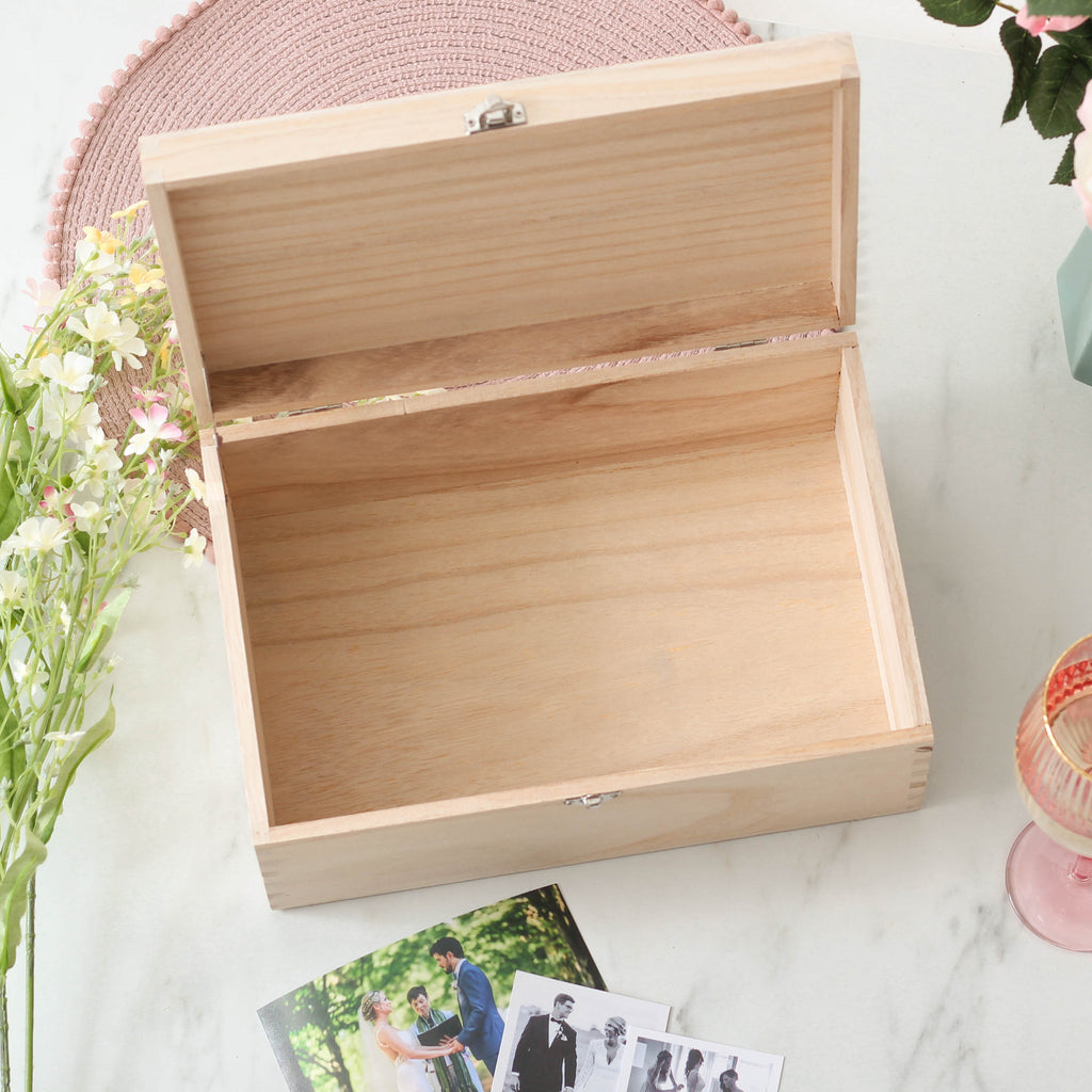 Personalised Mother's Day Floral Keepsake Box