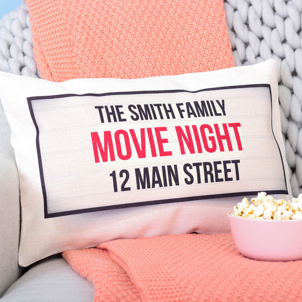 Personalised Movie With Mum Cushion For The Home