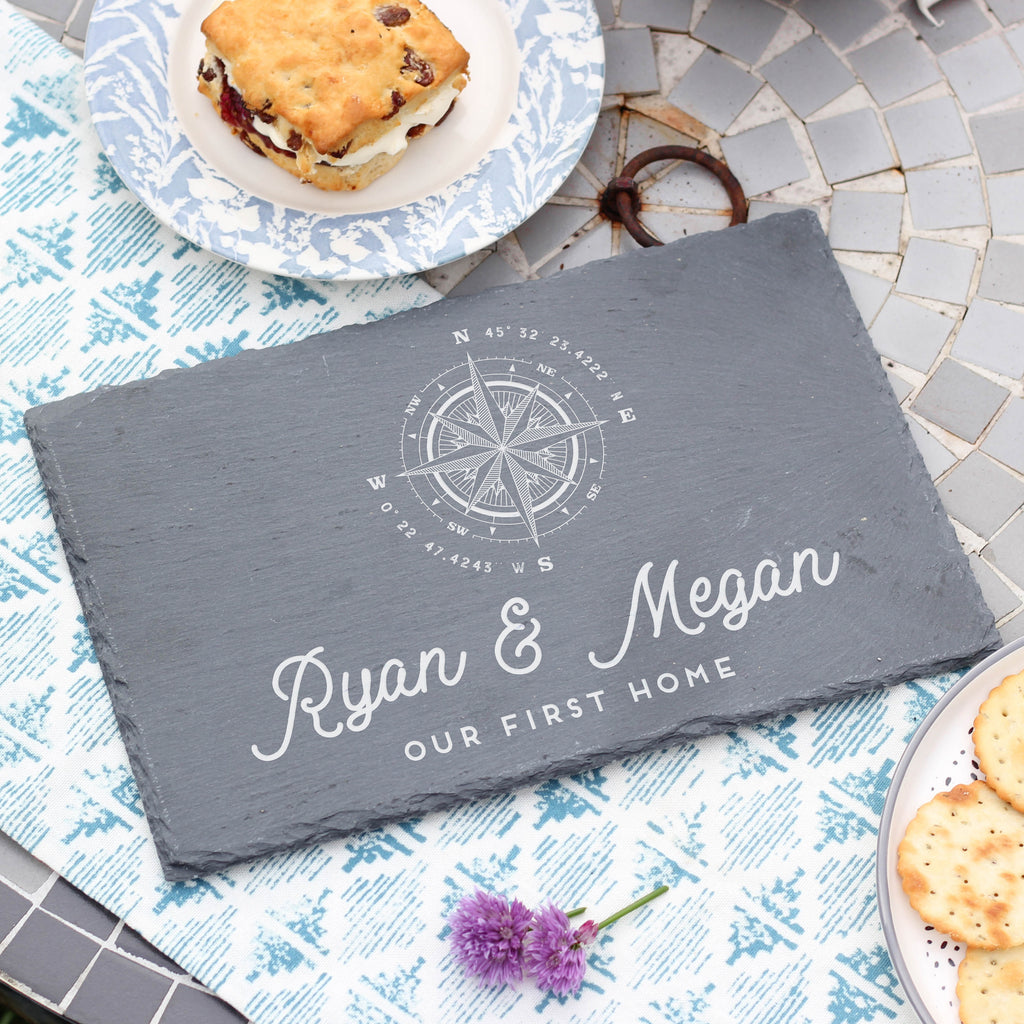 Personalised Compass Chopping Board