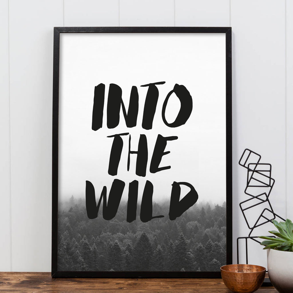 Into The Wild Print