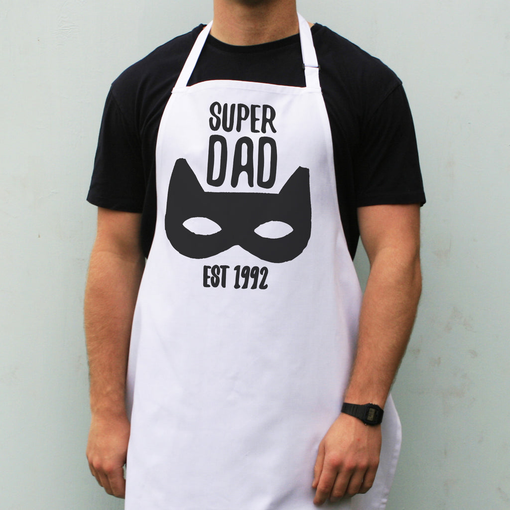 Personalised Super Dad Apron