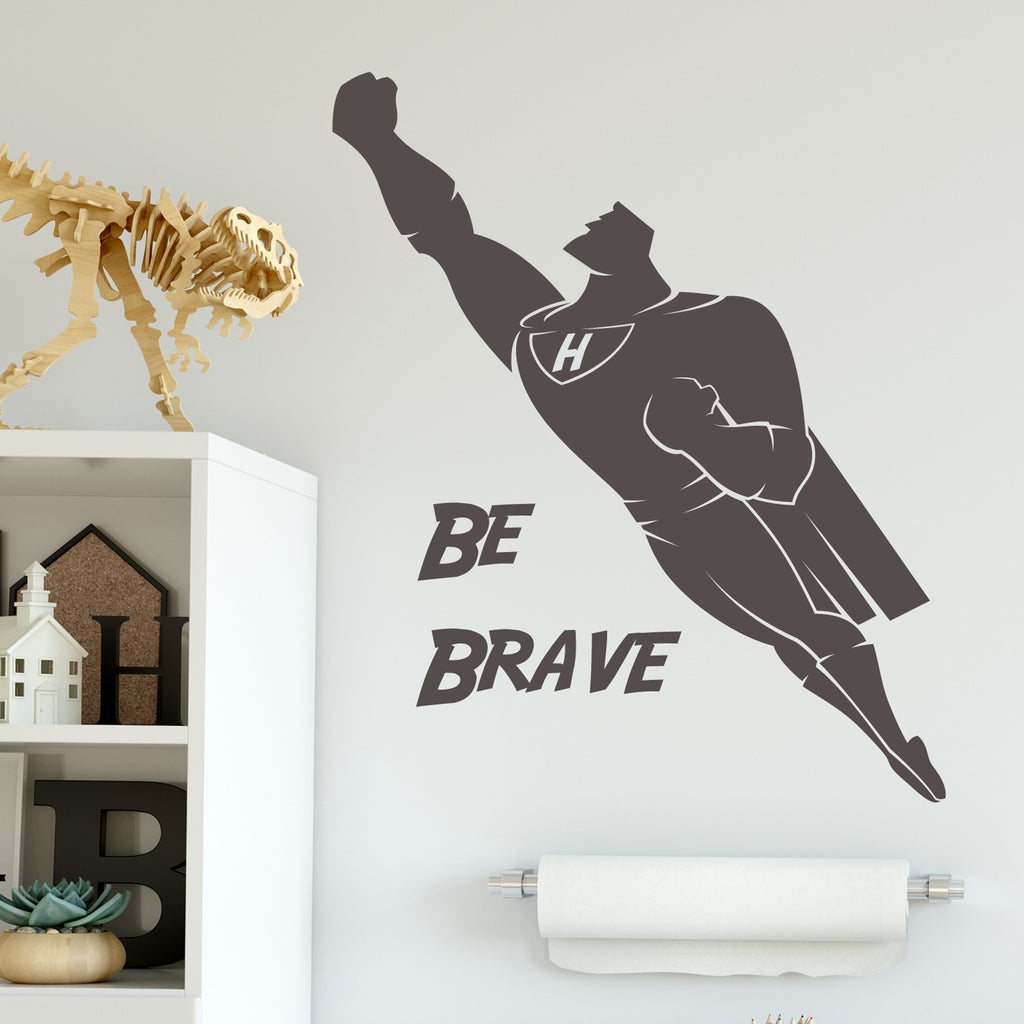 Super Hero Boys Room Wall Sticker