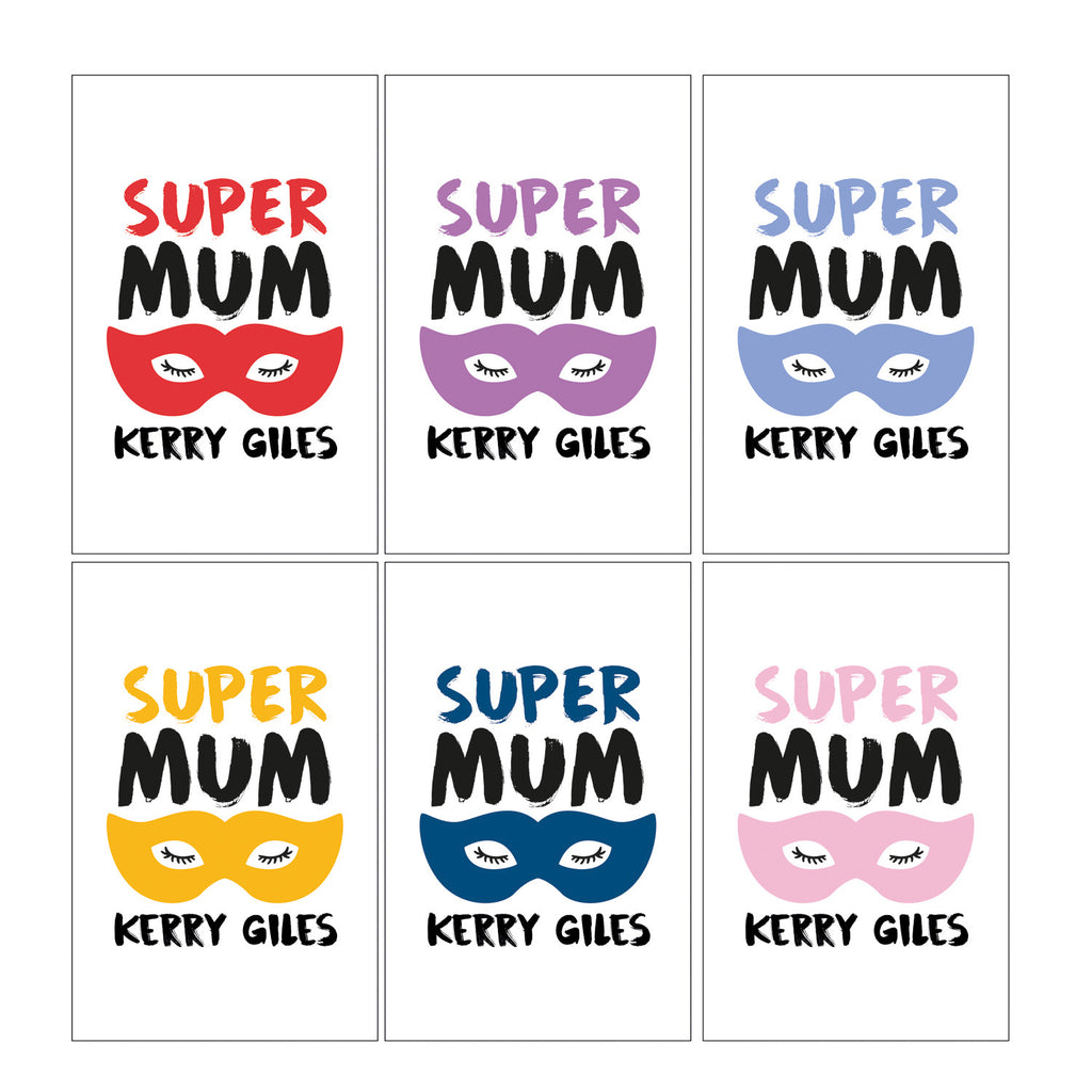 Personalised Super Mum Apron