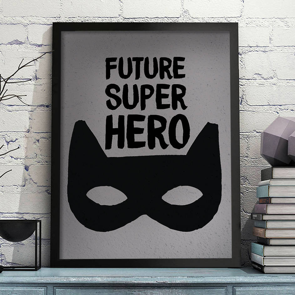 Future Superhero Print